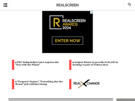 'realscreen.com' screenshot