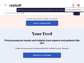 'realself.com' screenshot