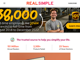 'realsimple.com' screenshot