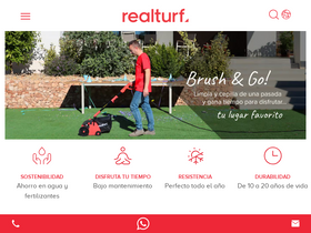 'realturf.com' screenshot