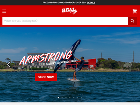 'realwatersports.com' screenshot