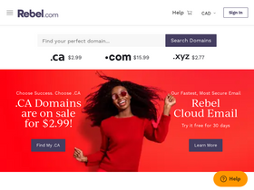 'rebel.com' screenshot
