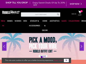 'rebelsmarket.com' screenshot
