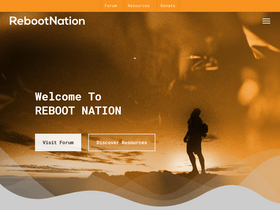 'rebootnation.org' screenshot