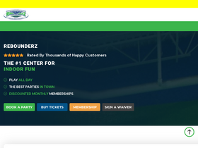 'rebounderz.com' screenshot