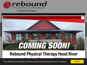 'reboundmd.com' screenshot