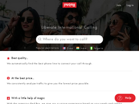 'rebtel.com' screenshot