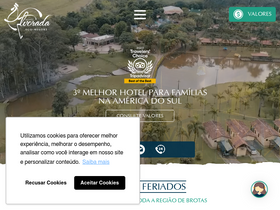 'recantoalvorada.com.br' screenshot