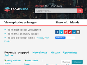 'recapguide.com' screenshot