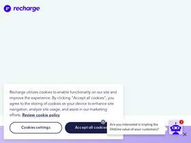 'rechargepayments.com' screenshot