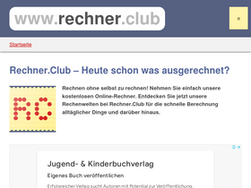 'rechner.club' screenshot
