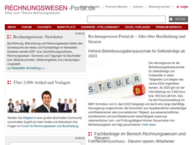 'rechnungswesen-portal.de' screenshot