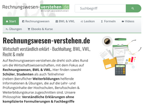 'rechnungswesen-verstehen.de' screenshot