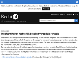 'recht.nl' screenshot
