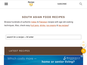 'recipe52.com' screenshot