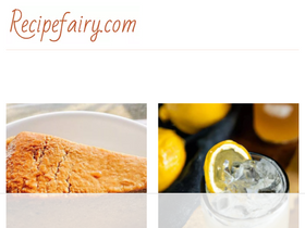 'recipefairy.com' screenshot