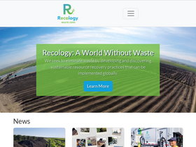 'recology.com' screenshot
