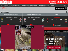 'record.com.mx' screenshot