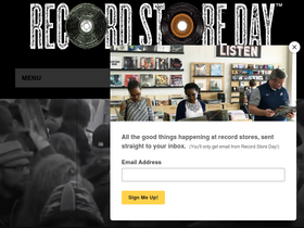 'recordstoreday.com' screenshot