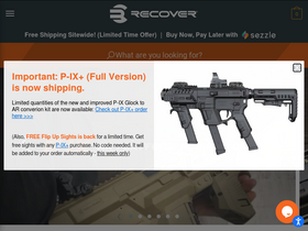 'recovertactical.com' screenshot