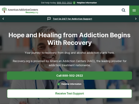 'recovery.org' screenshot