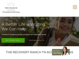 'recoveryranch.com' screenshot