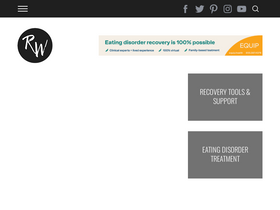 'recoverywarriors.com' screenshot
