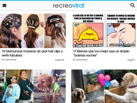 'recreoviral.com' screenshot
