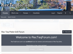 'recteqforum.com' screenshot