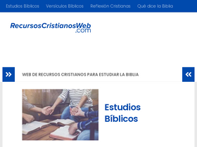'recursoscristianosweb.com' screenshot