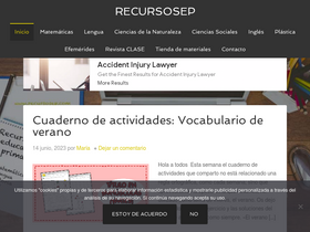 'recursosep.com' screenshot