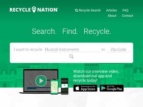 'recyclenation.com' screenshot