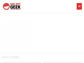 'red-dot-geek.com' screenshot