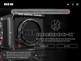 'red.com' screenshot