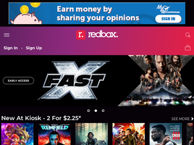 'redbox.com' screenshot