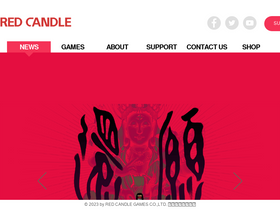 'redcandlegames.com' screenshot