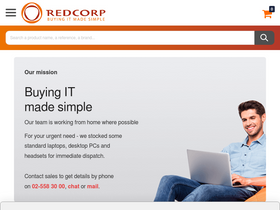 'redcorp.com' screenshot