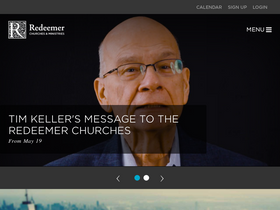 'redeemer.com' screenshot