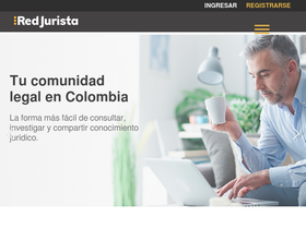'redjurista.com' screenshot