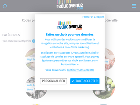 'reducavenue.com' screenshot