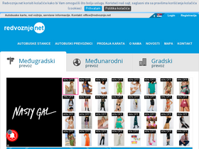 'redvoznje.net' screenshot