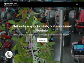 'reeboksportsclub.com' screenshot