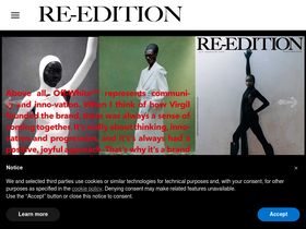 'reeditionmagazine.com' screenshot