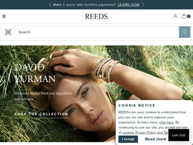 'reeds.com' screenshot