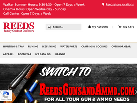 'reedssports.com' screenshot