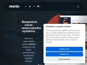 'reenio.cz' screenshot