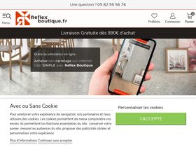 'reflex-boutique.fr' screenshot