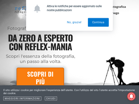 'reflex-mania.com' screenshot