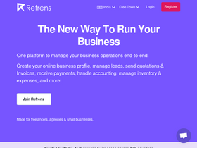 'refrens.com' screenshot