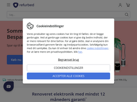 'refurbed.dk' screenshot